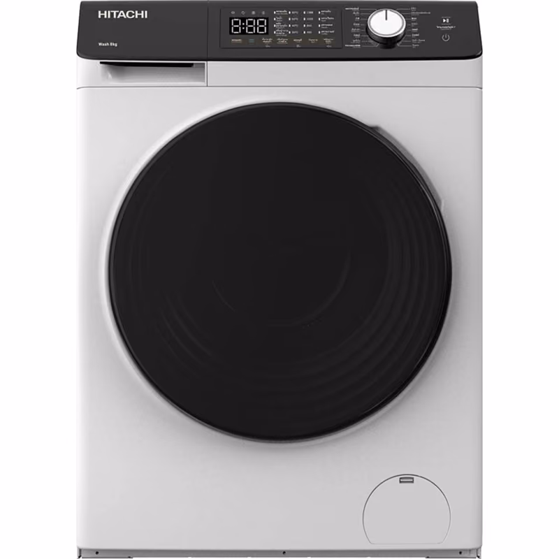 BD-802HVOW, HITACHI 8KG WASHER , INVER