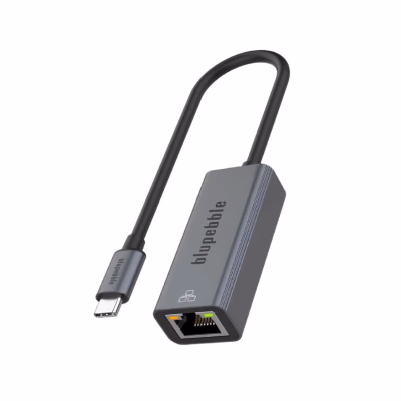 Blupebble USB C To 2.5G Ethernet Adapter Gray BP C2RJ45 GY 1 (1)