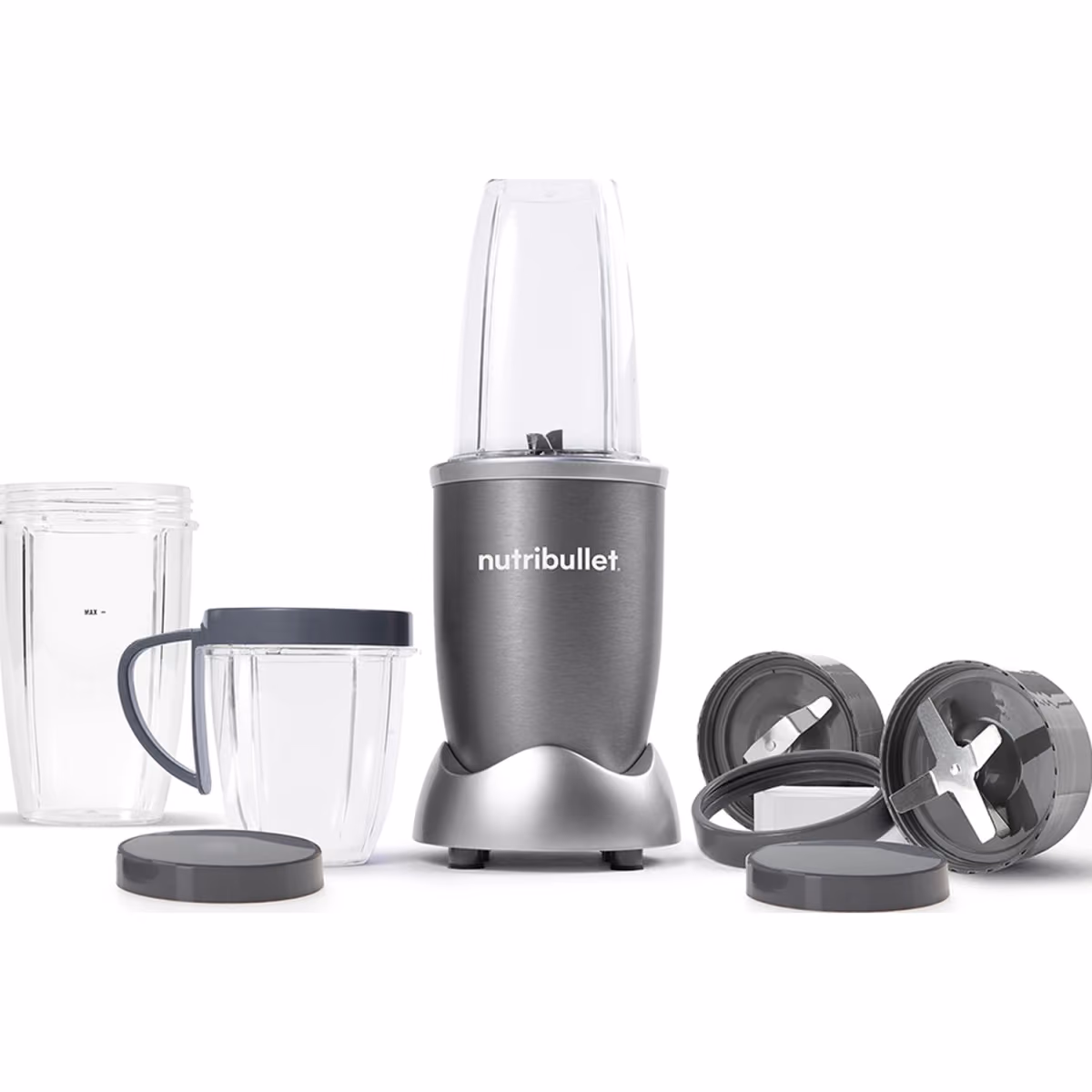 Nutribullet 600W Grey Multi-Function High Speed Blender - Nutribullet 600W Grey Multi-Function High Speed Blender