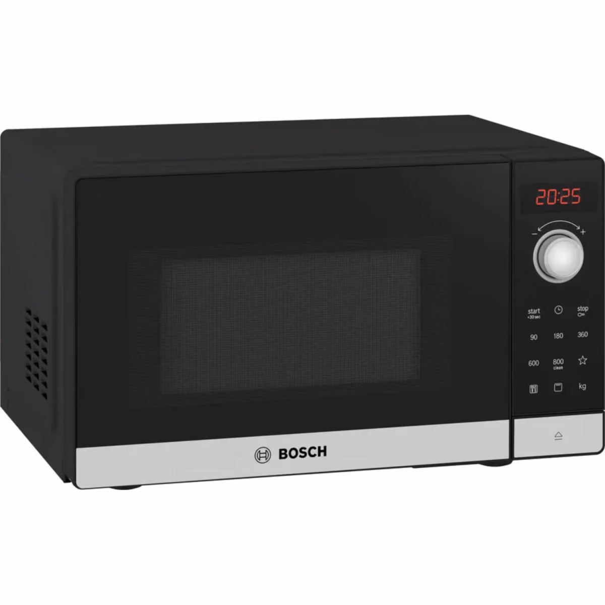 BOSCH Series 2 Freestanding microwave with grill, 25 Ltrs, Stainless steel - BOSCH Series 2 Freestanding microwave with grill, 25 Ltrs, Stainless steel