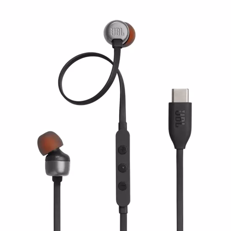 JBL TUNE 310-C USB-C HEADPHONES BLACK