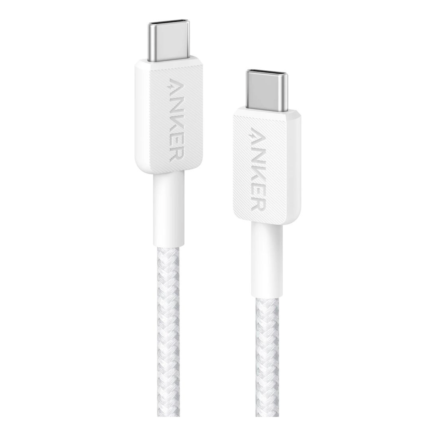 Anker 322 USB-C to C Braided 3ft - White A81F5H21