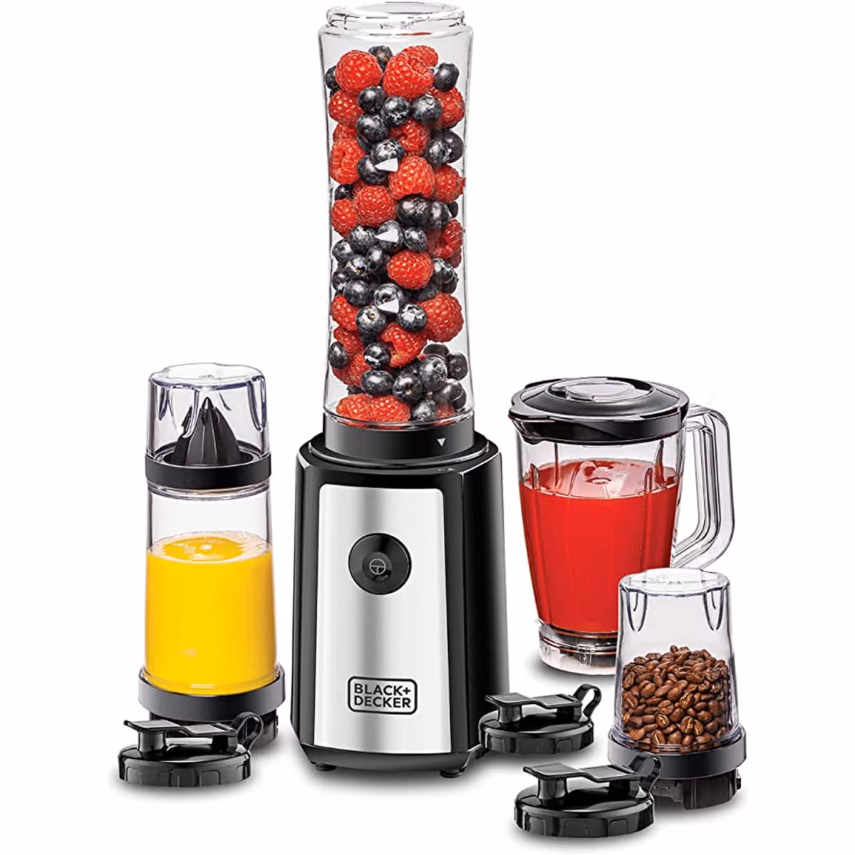 Black & Decker -300W Sport Blender & smoothie Maker Black Clear - Black & Decker -300W Sport Blender & smoothie Maker Black Clear