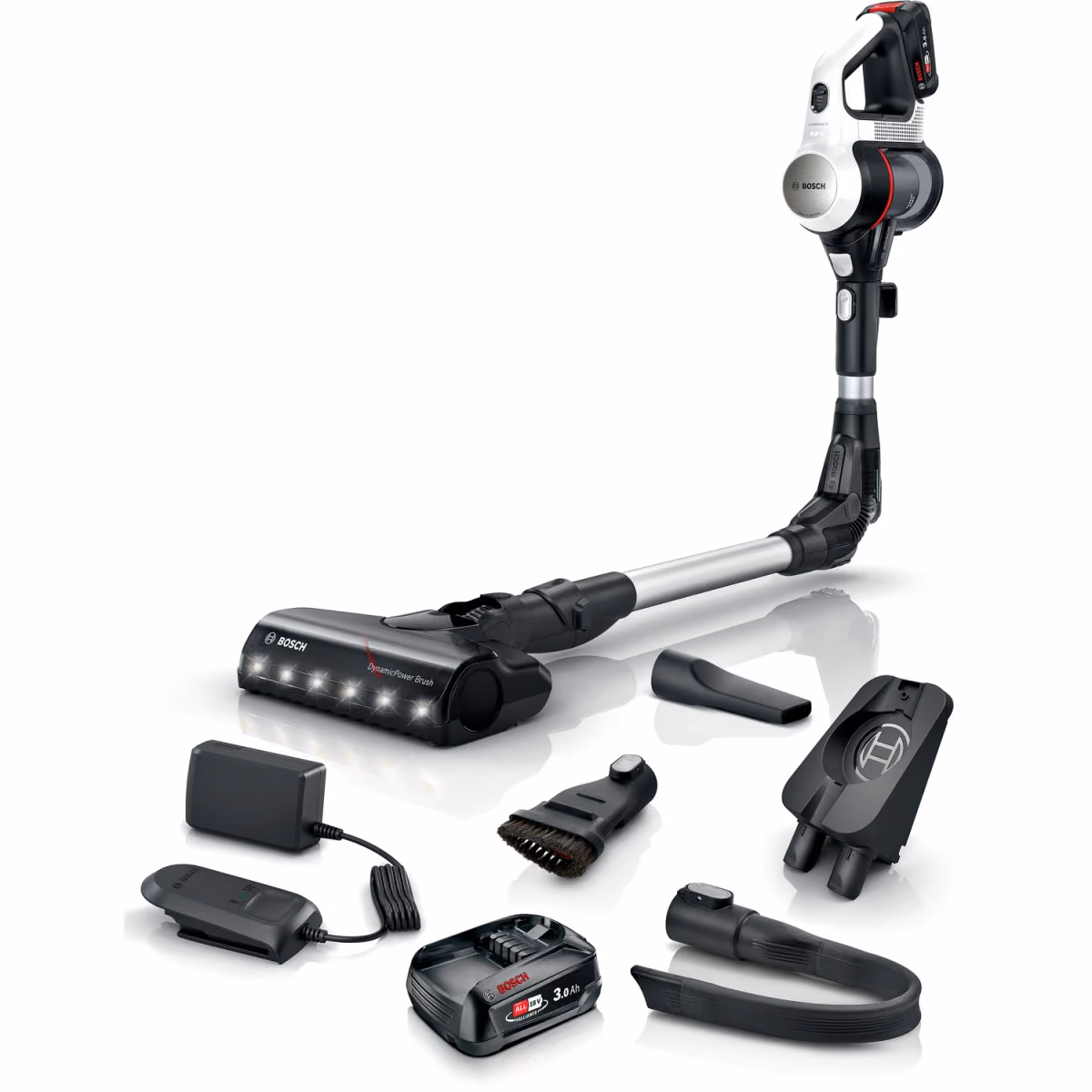 BOSCH Unlimited 7, Rechargable Vacuum Cleaner, White Color - BOSCH Unlimited 7, Rechargable Vacuum Cleaner, White Color