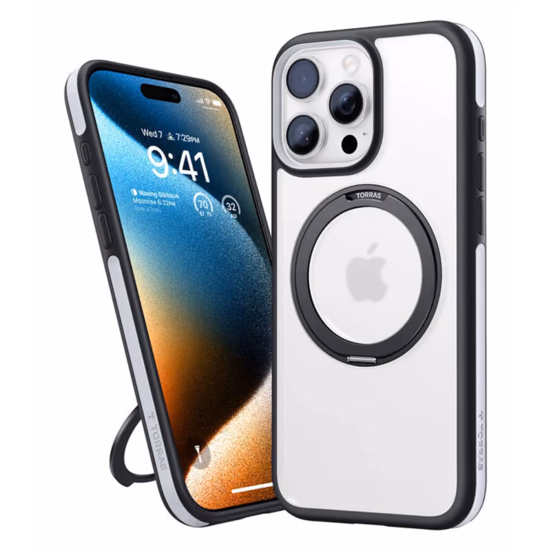 TORRAS OSTAND R FUSION SERIES (X00FX1441) CASE FOR 6.9 IPHONE 16 PRO MAX BLACK 2