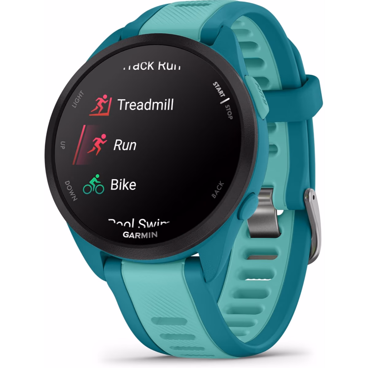 GARMIN FORERUNNER 165 MUSIC TURQUOISE AQUA 1