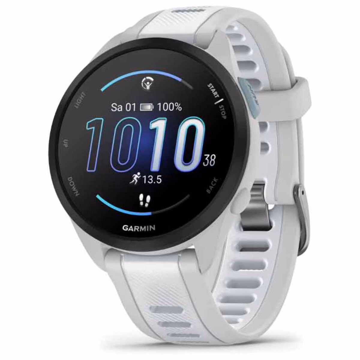 GARMIN FORERUNNER 165 MUSIC MIST GREY-WHITESTONE - GARMIN FORERUNNER 165 MUSIC MIST GREY-WHITESTONE