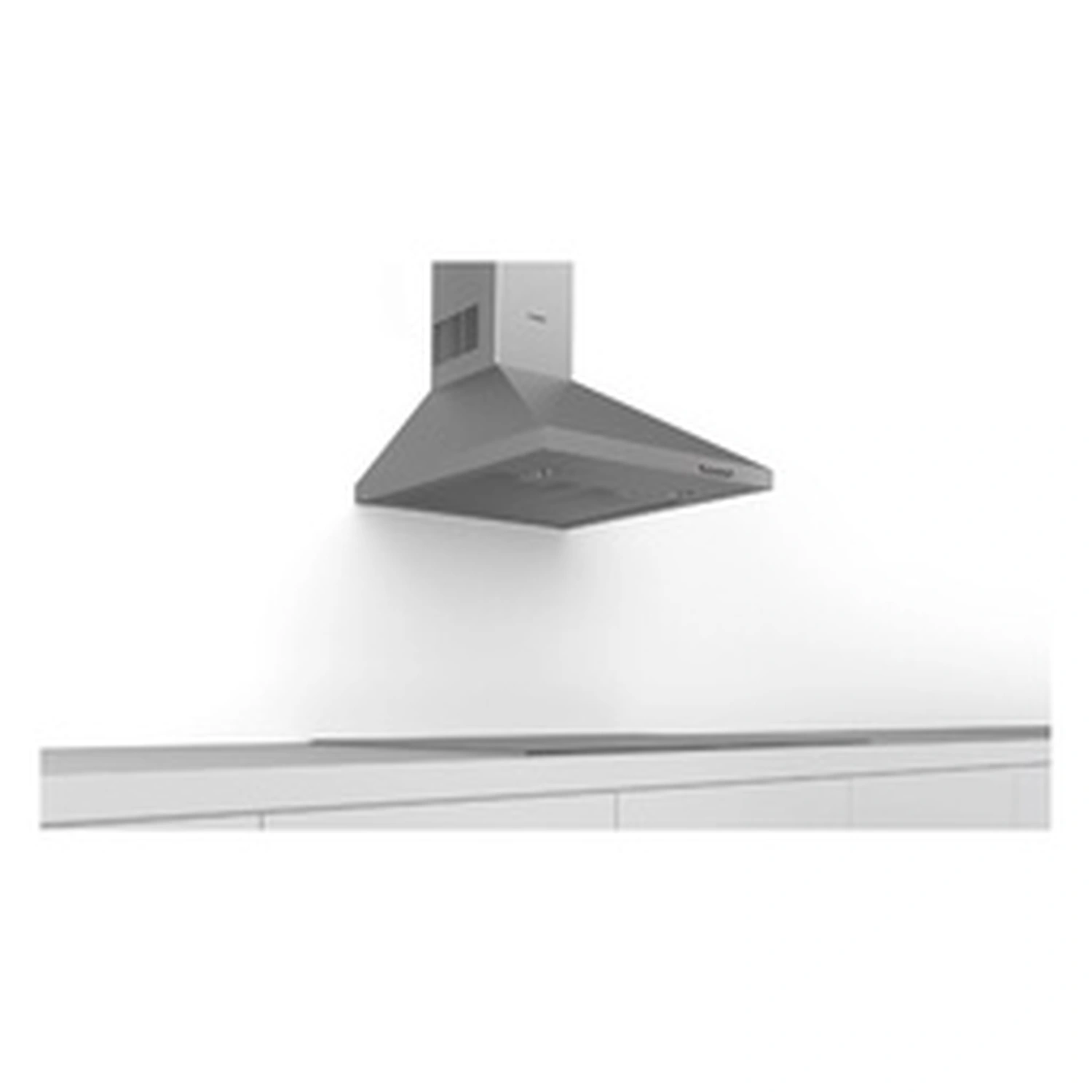 Series 2, Chimney Hood 60cm, 64DB, 3 Speed, 235m³ h-Recirculation 380m³ h-Ducted, Stainless Steel, Made in Turkey