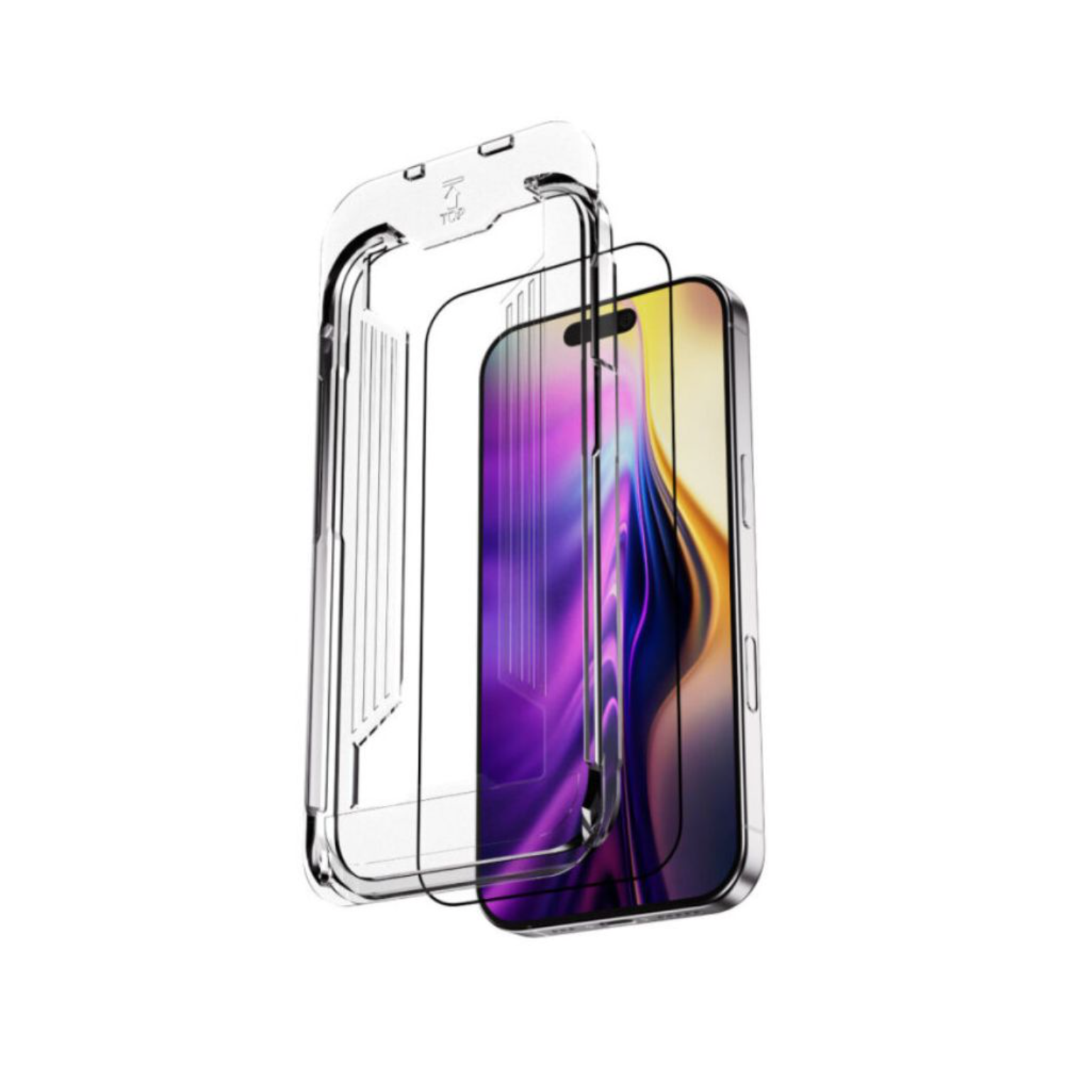 Blupebble Graphene Rock Series Tempered Glass 2.5D For iPhone 17 Pro -Clear BP-ROCKIP17PROAP-CL