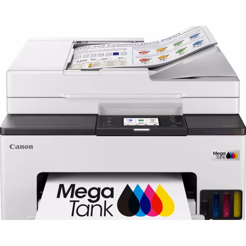 CANON Maxify GX2040 (Wi-Fi, print, scan, copy, fax, and cloud, 15.0 ipm mono, 10.0 ipm color)