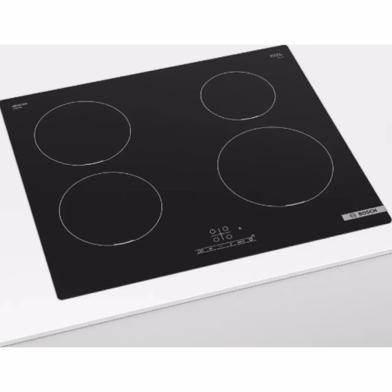 Series 4, Built-In Induction Hob 60cm, Touch Control, 4 Cooking Zone frameless, 17 power Levels, 4 Cooking Zones, Made in Spain