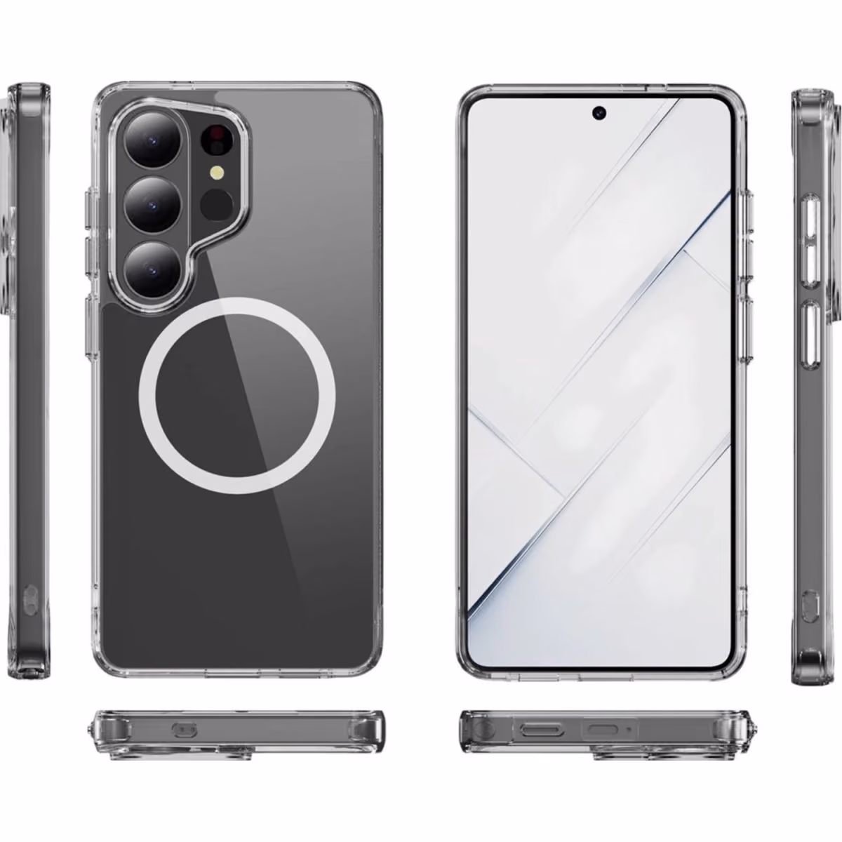 Prostyle PSS26UM MS Clear Case For S26 Ultra Bundle - Prostyle PSS26UM MS Clear Case For S26 Ultra Bundle