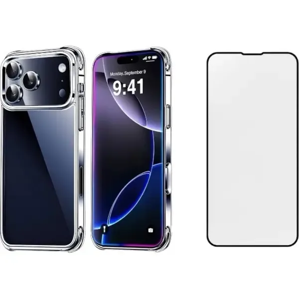 Prostyle PS17PRO-CLR Clear Case W Screen PRT for iPhone 17 Pro Max