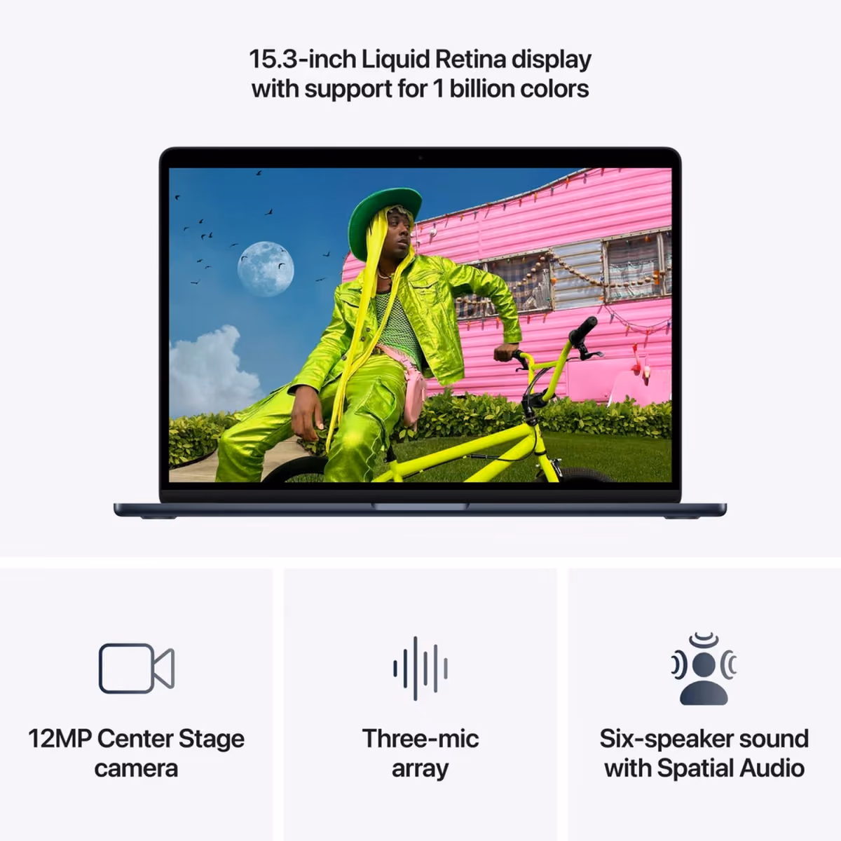 15 Inch MacBook Air Apple M5 Chip With   10Ã¢â¬âCore CPU And 10Ã¢â¬âCore GPU, 16GB, 512GB SSD   Midnight 3