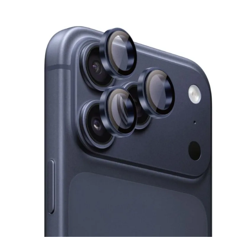 Blupebble Graphene Rock Series Tempered Glass 2.5D For IPhone 17 Pro Max Orange BP LENS17P&PM OR 1