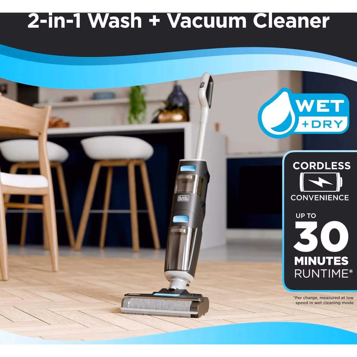 Black & Decker - 25.2V CORDLESS 2IN1 WET AND DRY VAC - Black & Decker - 25.2V CORDLESS 2IN1 WET AND DRY VAC