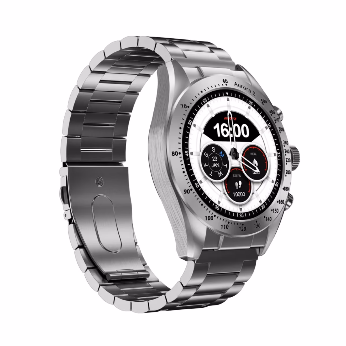 Weofly Aurora 2 Smartwatch - Silver - Weofly Aurora 2 Smartwatch - Silver