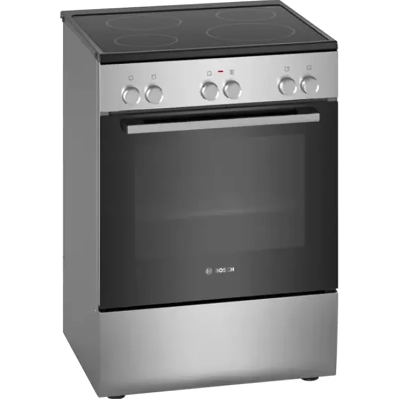 Series 2, Full Electric Cooker 60cm, 5 cooking Functions, Stainless Steel, Made in Turkey