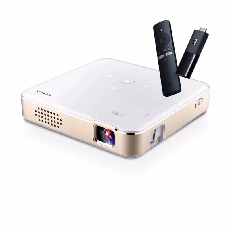 MERLIN POCKET SIZED ULTRA MINI WIRELESS PROJECTOR