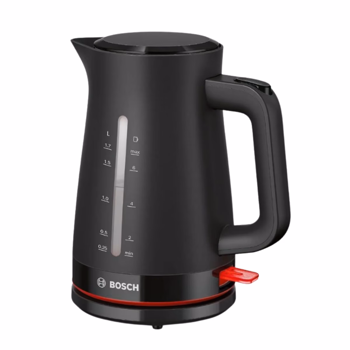 BOSCH Kettle, Plastic Body, 1.7 l, Black color - BOSCH Kettle, Plastic Body, 1.7 l, Black color