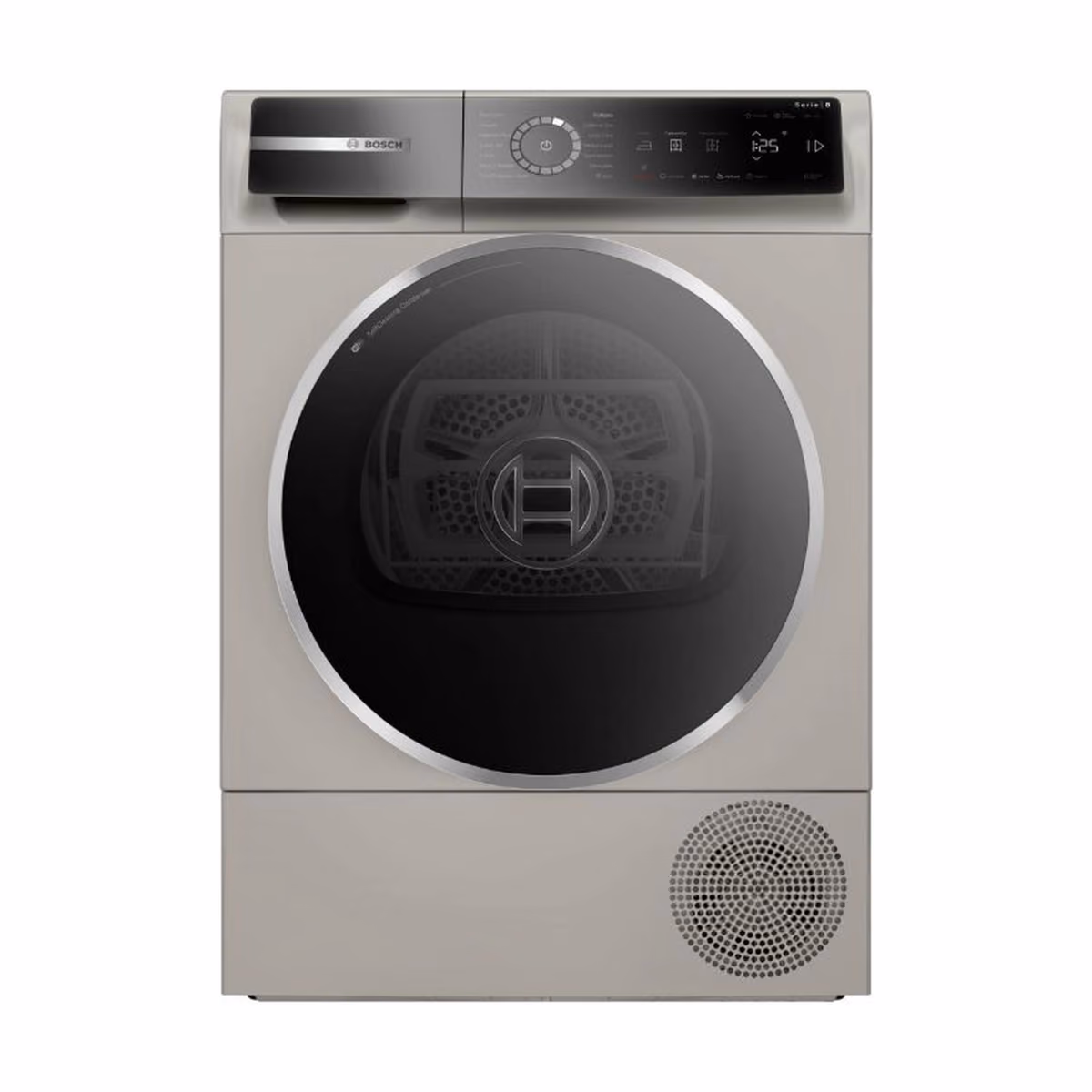 Series 8, Heat Pump Tumble Dryer, 9KG, Home Connect, Graphite Color, Reversible Door, Made in Poland - Series 8, Heat Pump Tumble Dryer, 9KG, Home Connect, Graphite Color, Reversible Door, Made in Poland