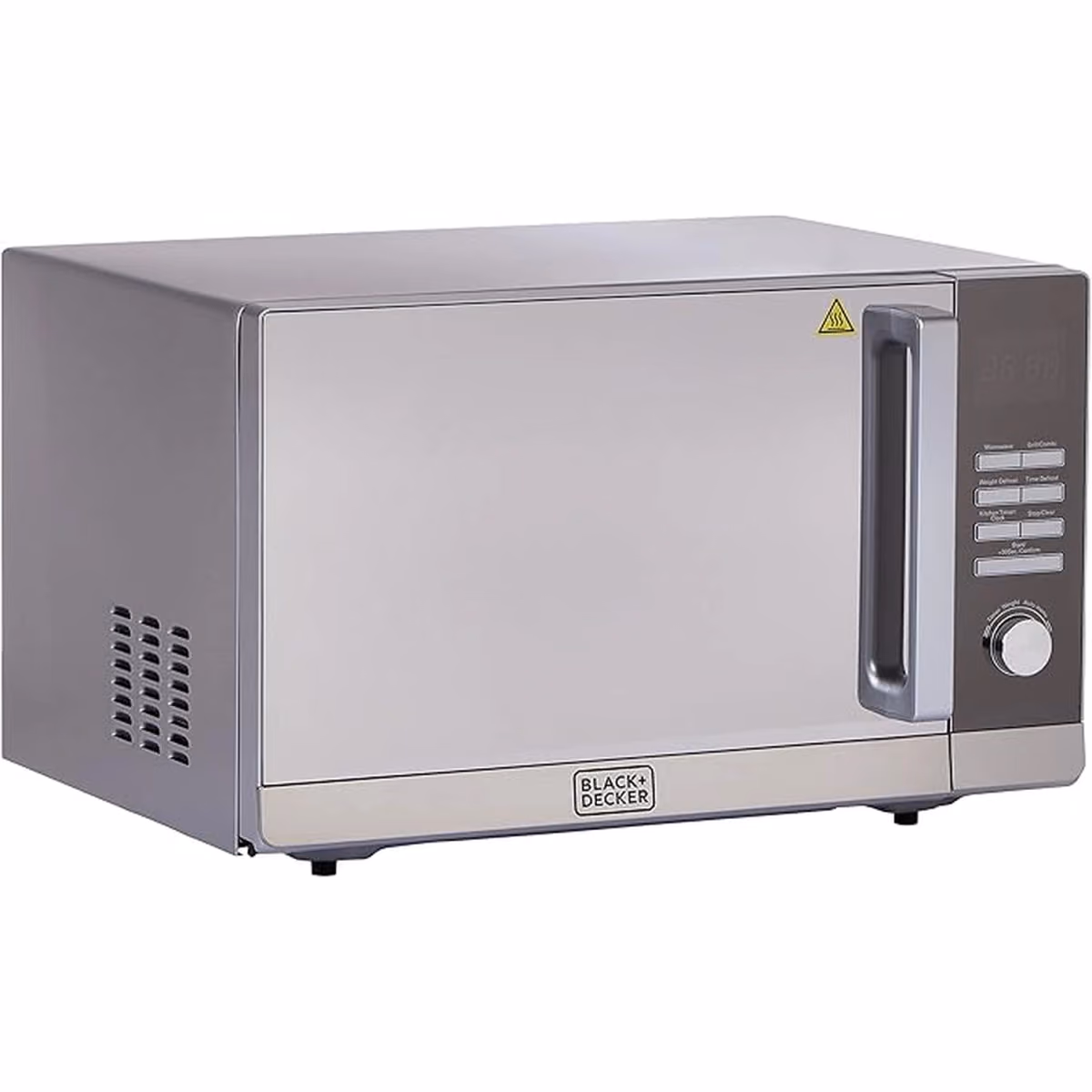 Black & Decker - 30L SS Mirror finish MWO with Grill - Black & Decker - 30L SS Mirror finish MWO with Grill