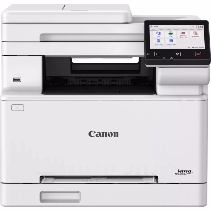 CANON PRINTER LASERJET MF667cdw ( mono up to 25 ppm Mono & Color) - 3 years warranty