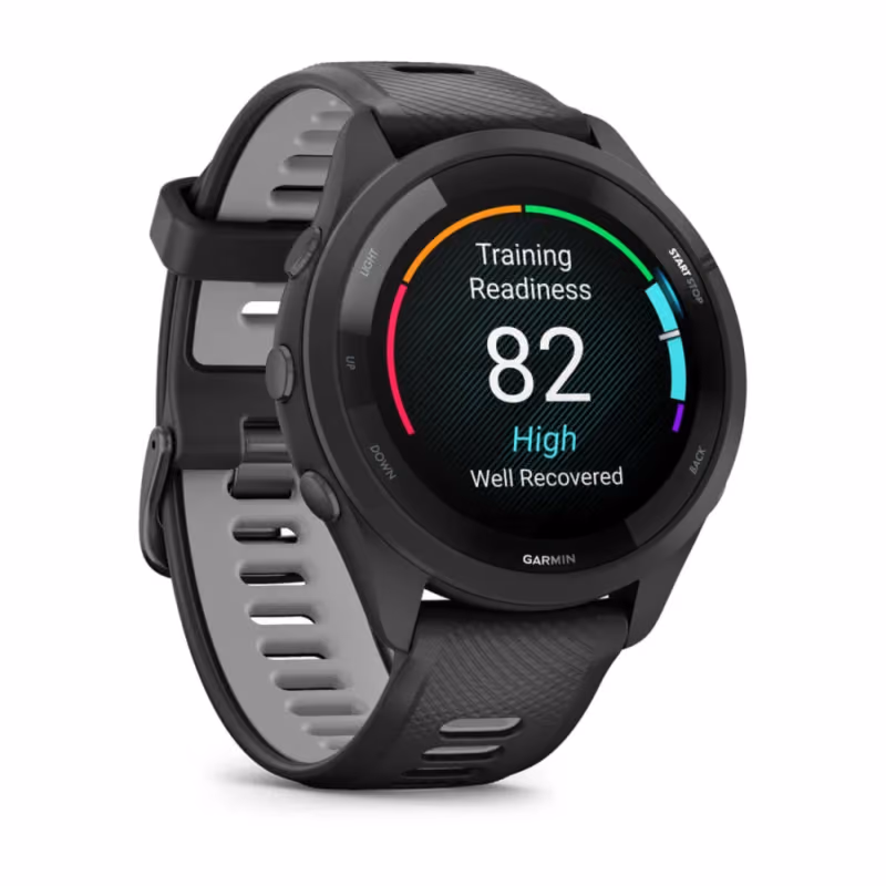 GARMIN FORERUNNER 265 BLACK-POWDER GRAY