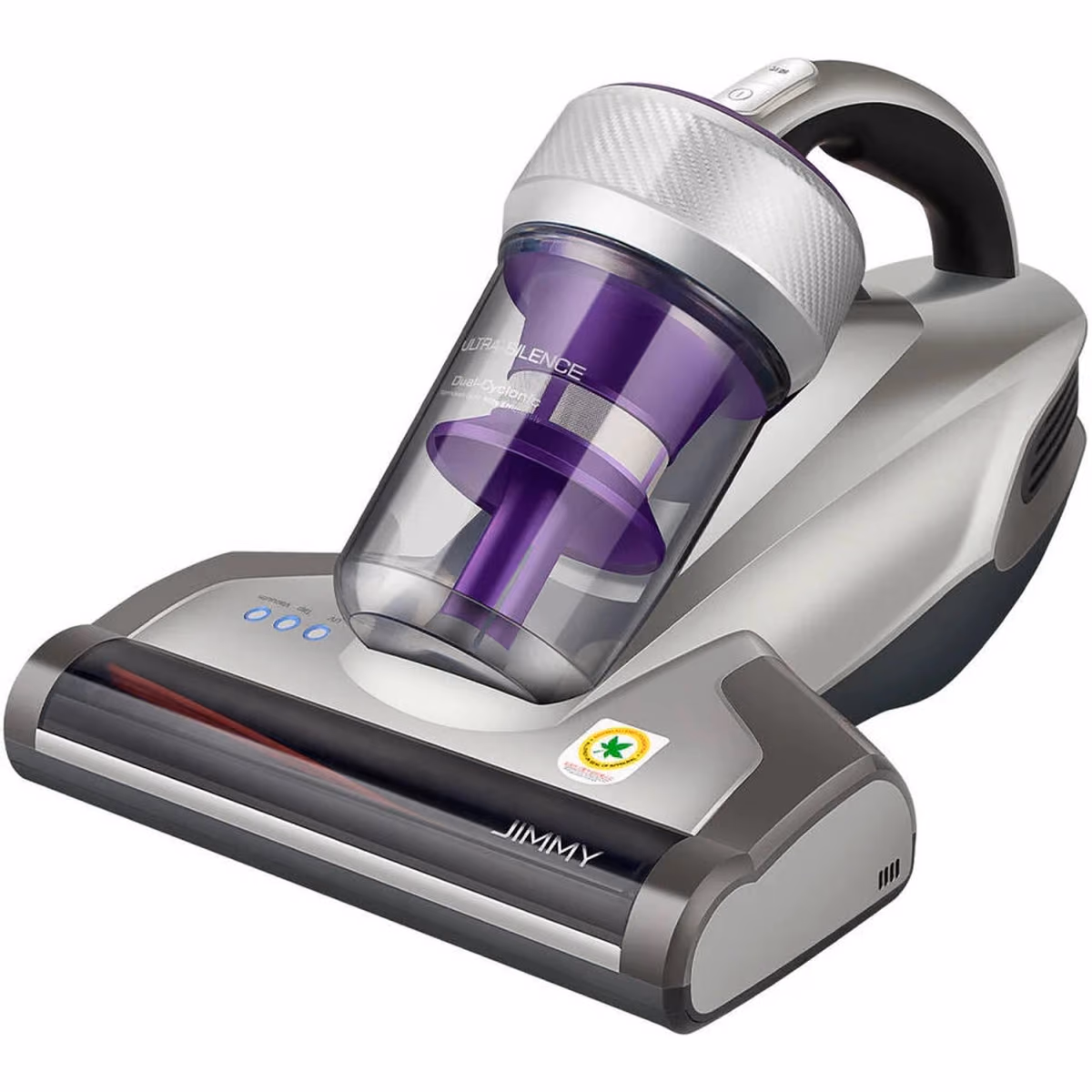 JIMMY ANTI-MITE UV VACUUM CLEANER - SILVER+PURPLE - JIMMY ANTI-MITE UV VACUUM CLEANER - SILVER+PURPLE
