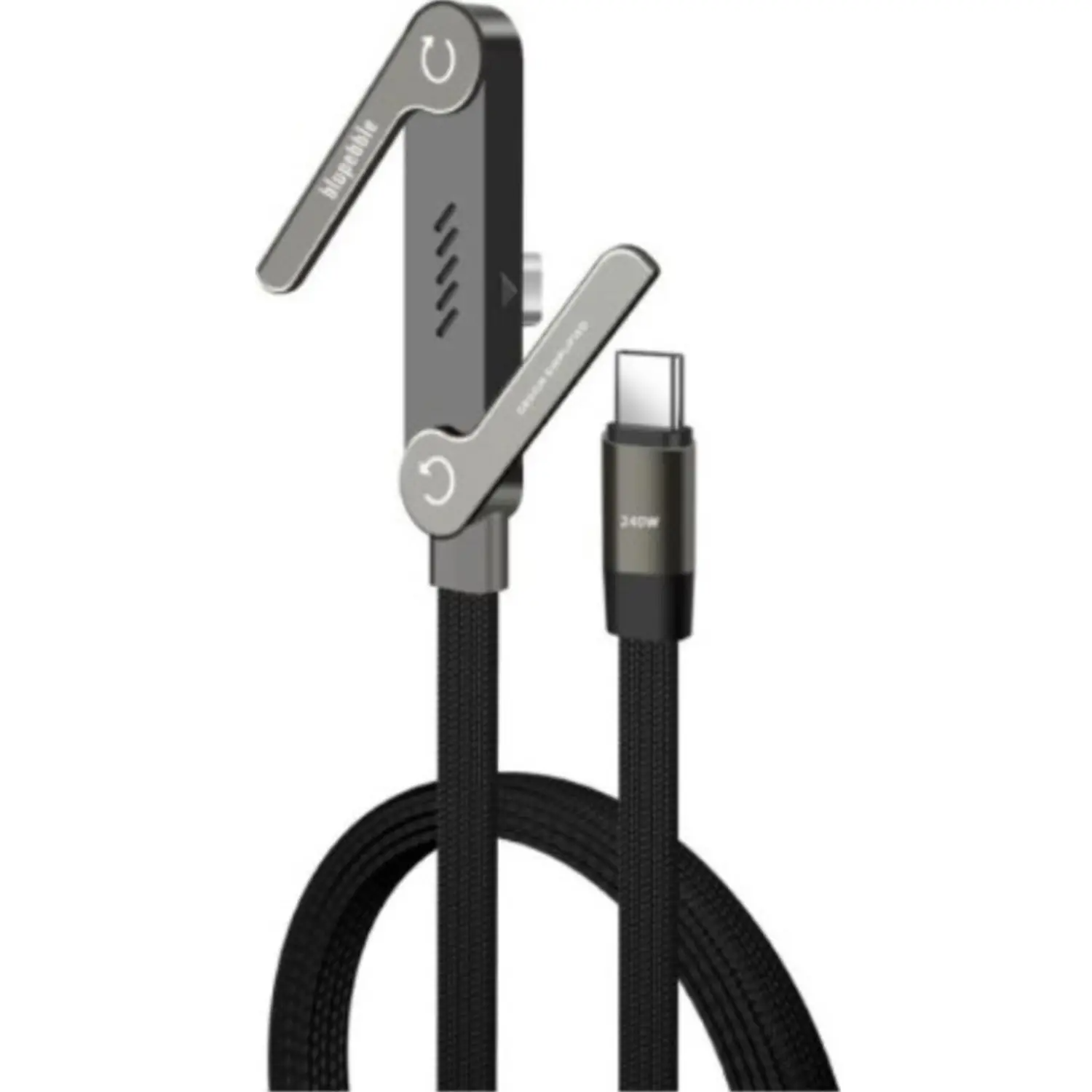 Blupebble PowerFlow 240W USB-C To USB-C Braided Cable 1.2M