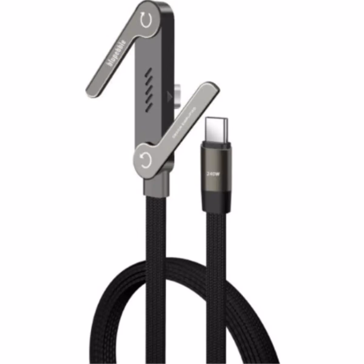 Blupebble PowerFlow 240W USB C To USB C Braided Cable 1.2M 1