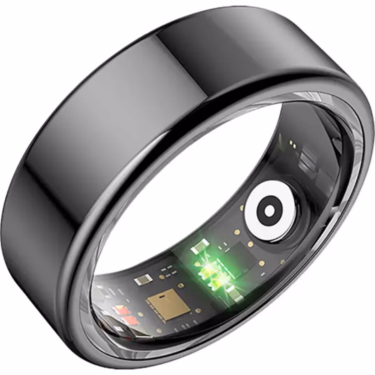Merlin SR2 Lite Smart Ring Active Black Size 8 1