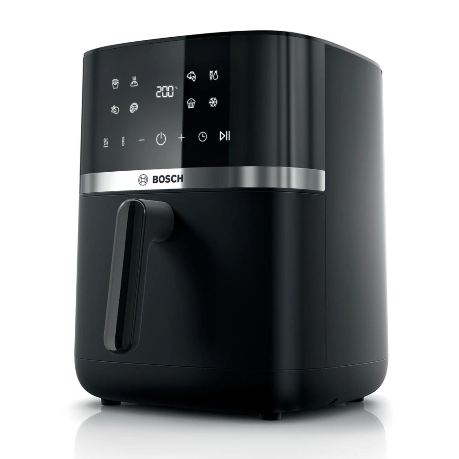 BOSCH Series 4 Air Fryer, 6.1 Ltrs, 40-200°C, 2050 W, Touch Control, Black