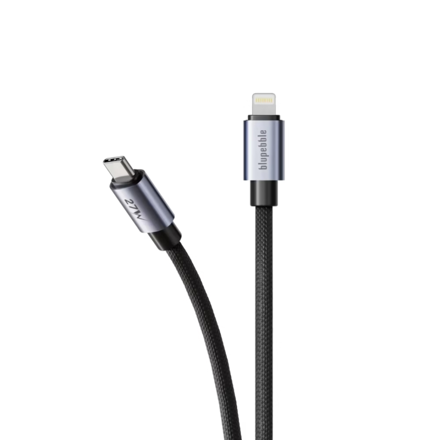 Blupebble PowerFlow 27W USB-C To Lightning Braided Cable 1.2M