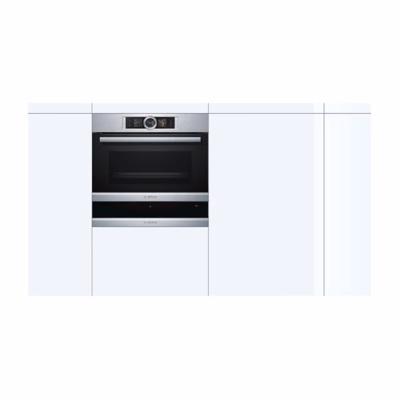 Series 8, Built-In Warming Drawer 14cm, 1 cooking mode, Rotary knob, 4 Power Level, 12 reference Plates, 64 espresso cups, Stainless Steel, Made in Slovakia