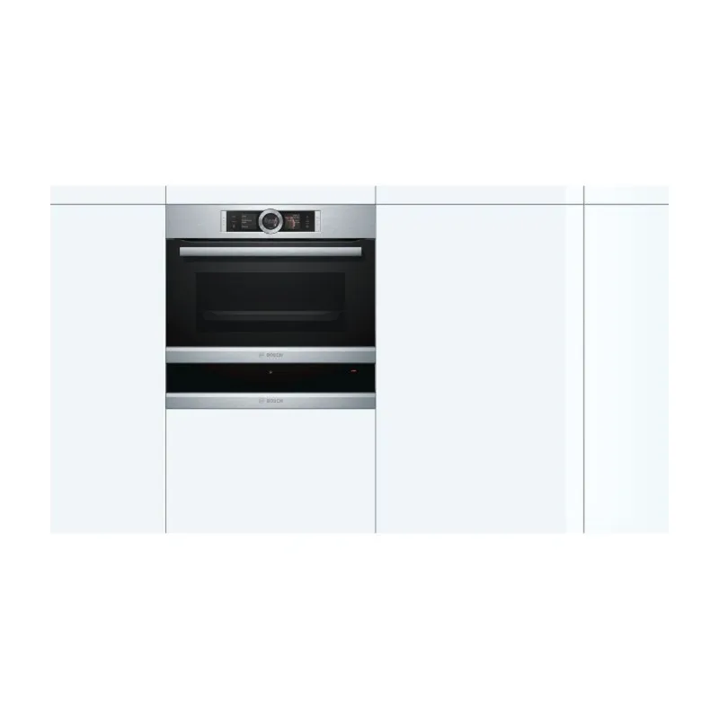 Series 8, Built-In Warming Drawer 14cm, 1 cooking mode, Rotary knob, 4 Power Level, 12 reference Plates, 64 espresso cups, Stainless Steel, Made in Slovakia