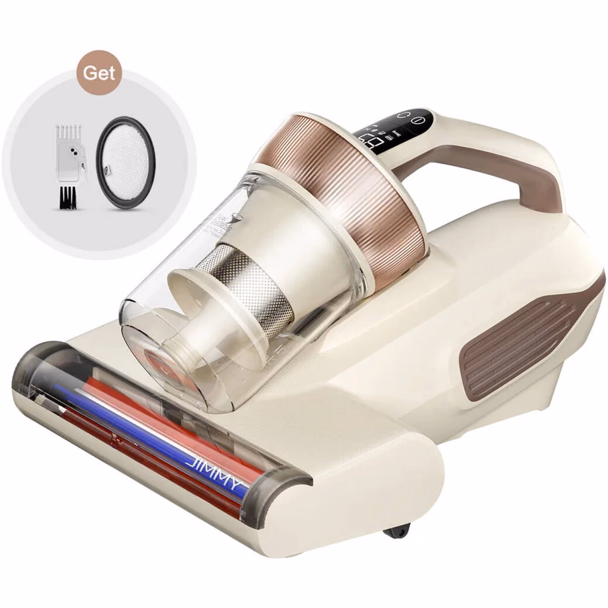 JIMMY ANTI-MITE VACUUM CLEANER BX6 LITE - BEIGE - JIMMY ANTI-MITE VACUUM CLEANER BX6 LITE - BEIGE
