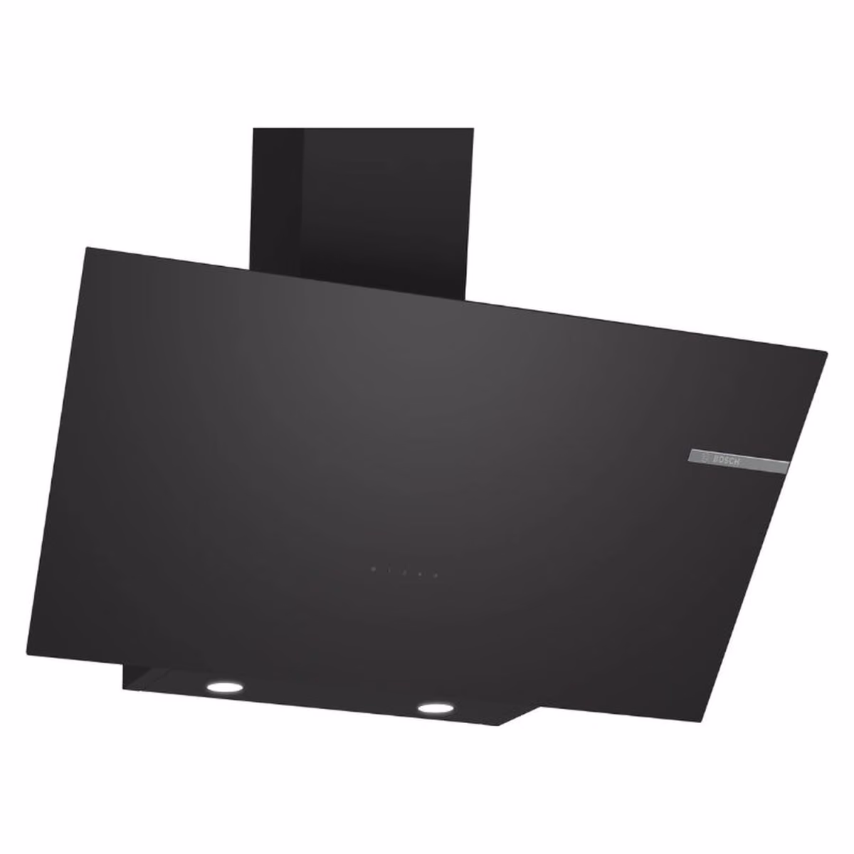 Series 4, Inclined Chimney Hood 90cm, 59DB, 2 Speed + Intensive, 307m³ H Recirculation 700m³ H Ducted, Black, Made In Turkey 1