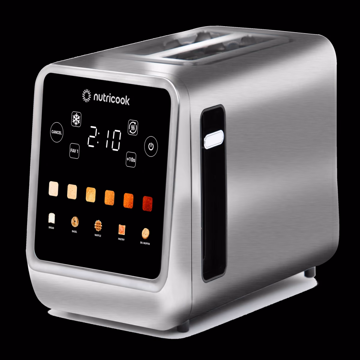 NUTRICOOK 2- SLICE DIGITAL TOASTER - NUTRICOOK 2- SLICE DIGITAL TOASTER
