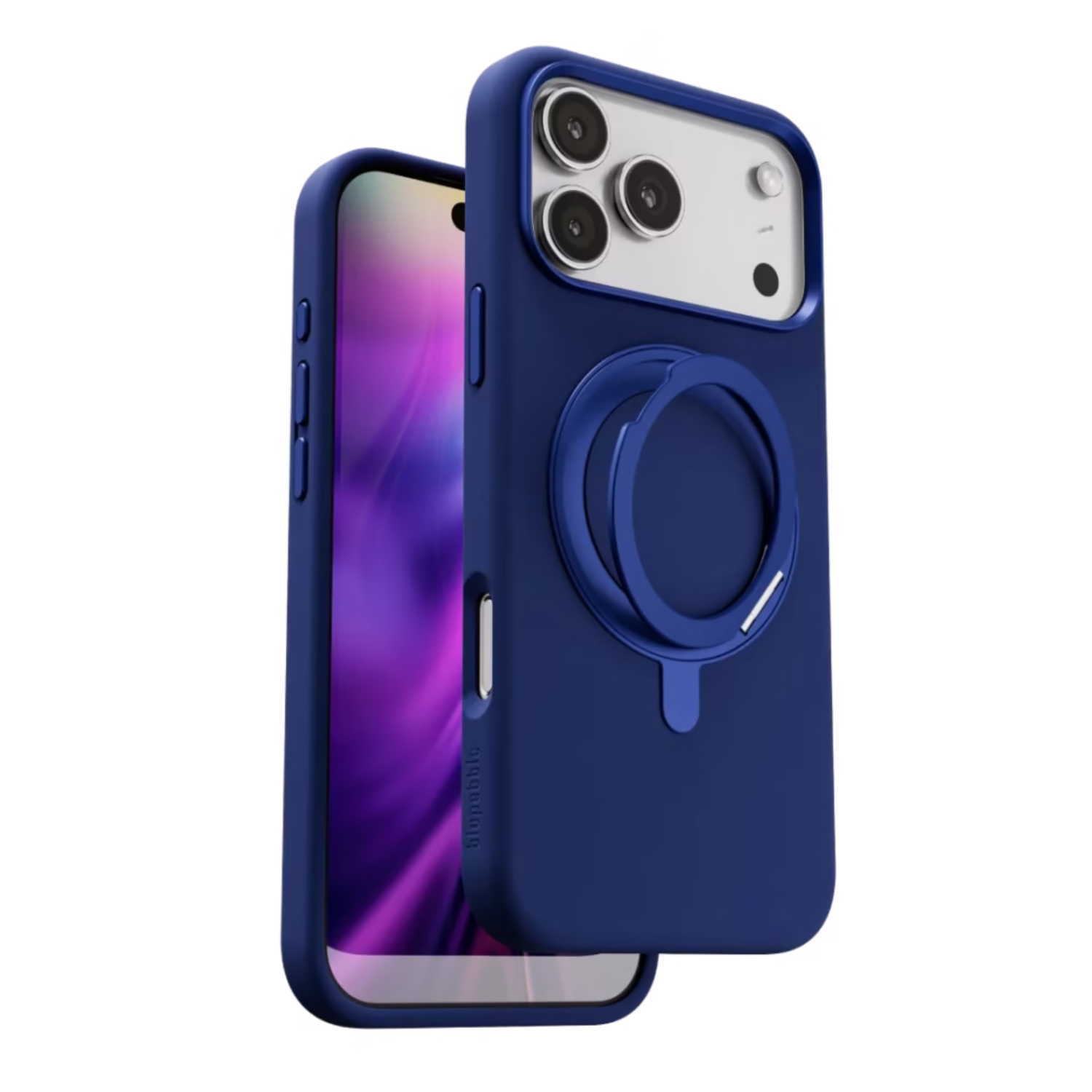 Blupebble RingFlex Case With MagSafe For iPhone 17 Pro Blue BP-IPRGFLX17PRO-BL