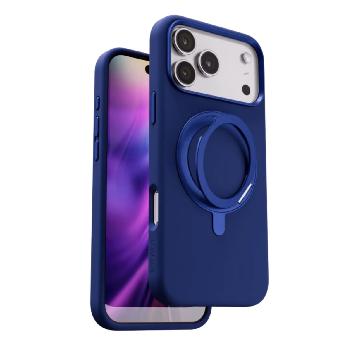 Blupebble RingFlex Case With MagSafe For IPhone 17 Pro Blue BP IPRGFLX17PRO BL 1