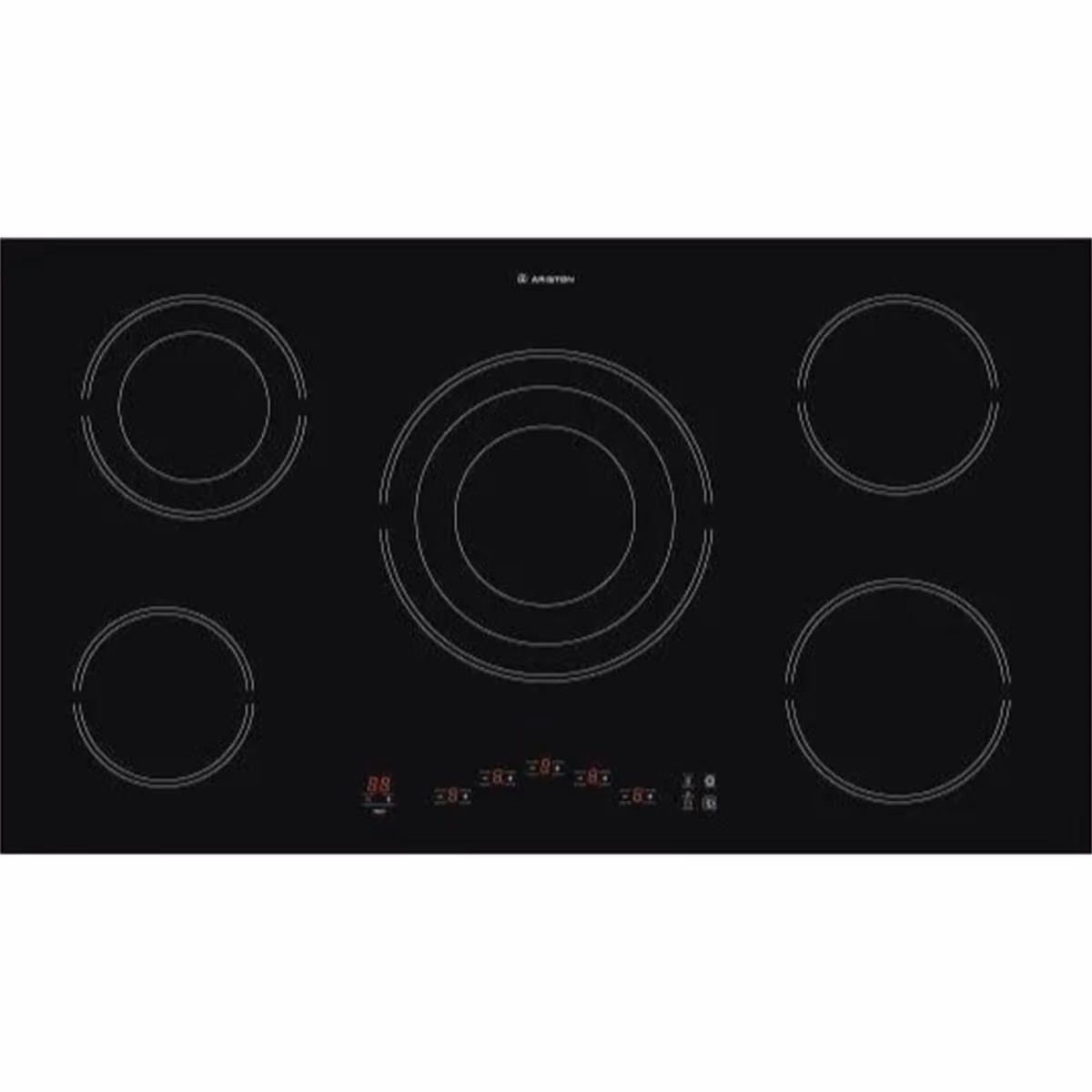 ARISTON 90 X 51 CMS 5 RADIANT ZONES TOUCH CONTRO - ARISTON 90 X 51 CMS 5 RADIANT ZONES TOUCH CONTRO