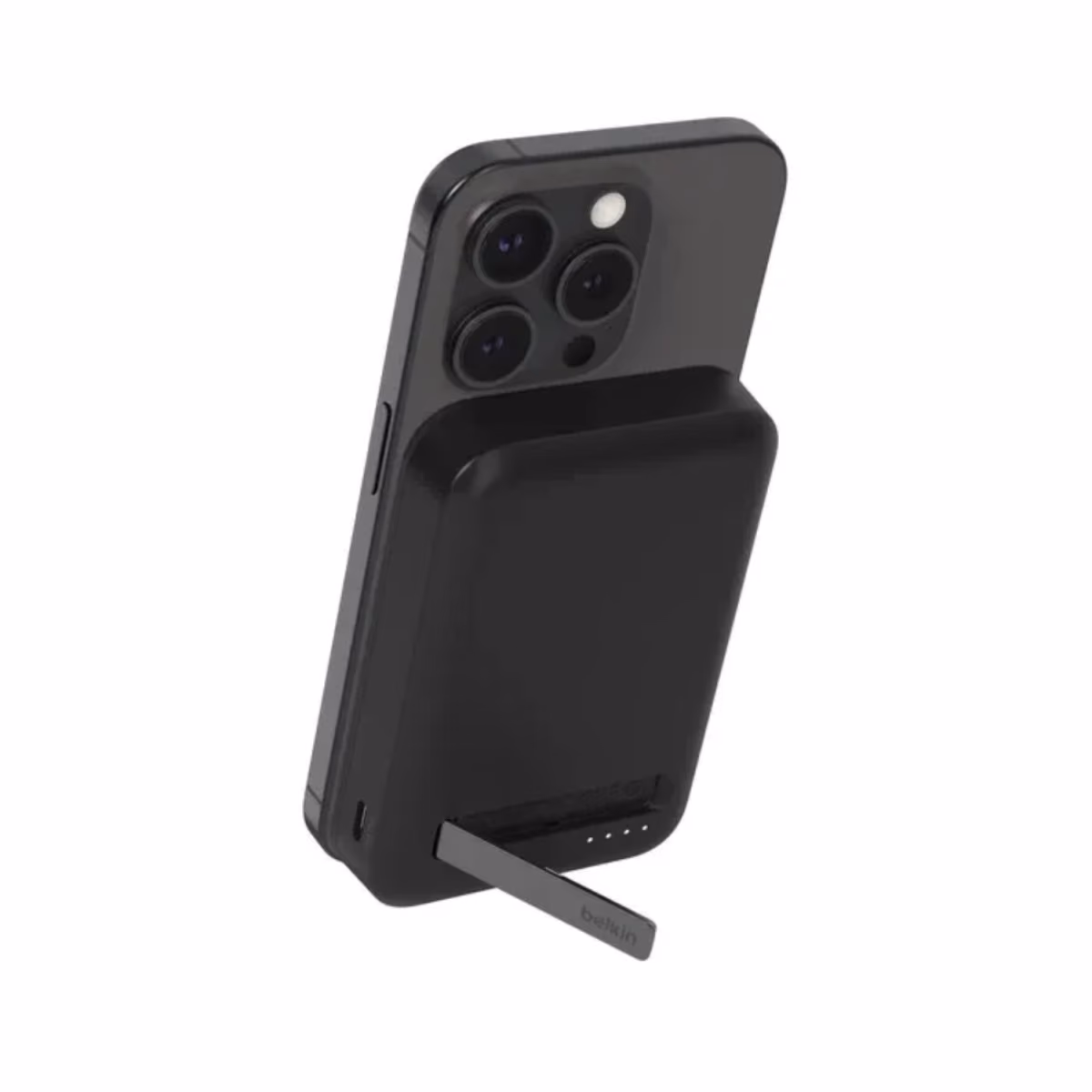 Belkin BoostCharge Qi2 Magnetic 15W Wireless Power Bank 8K + Stand, For IPhone 15 14 13 12 Black IR 1