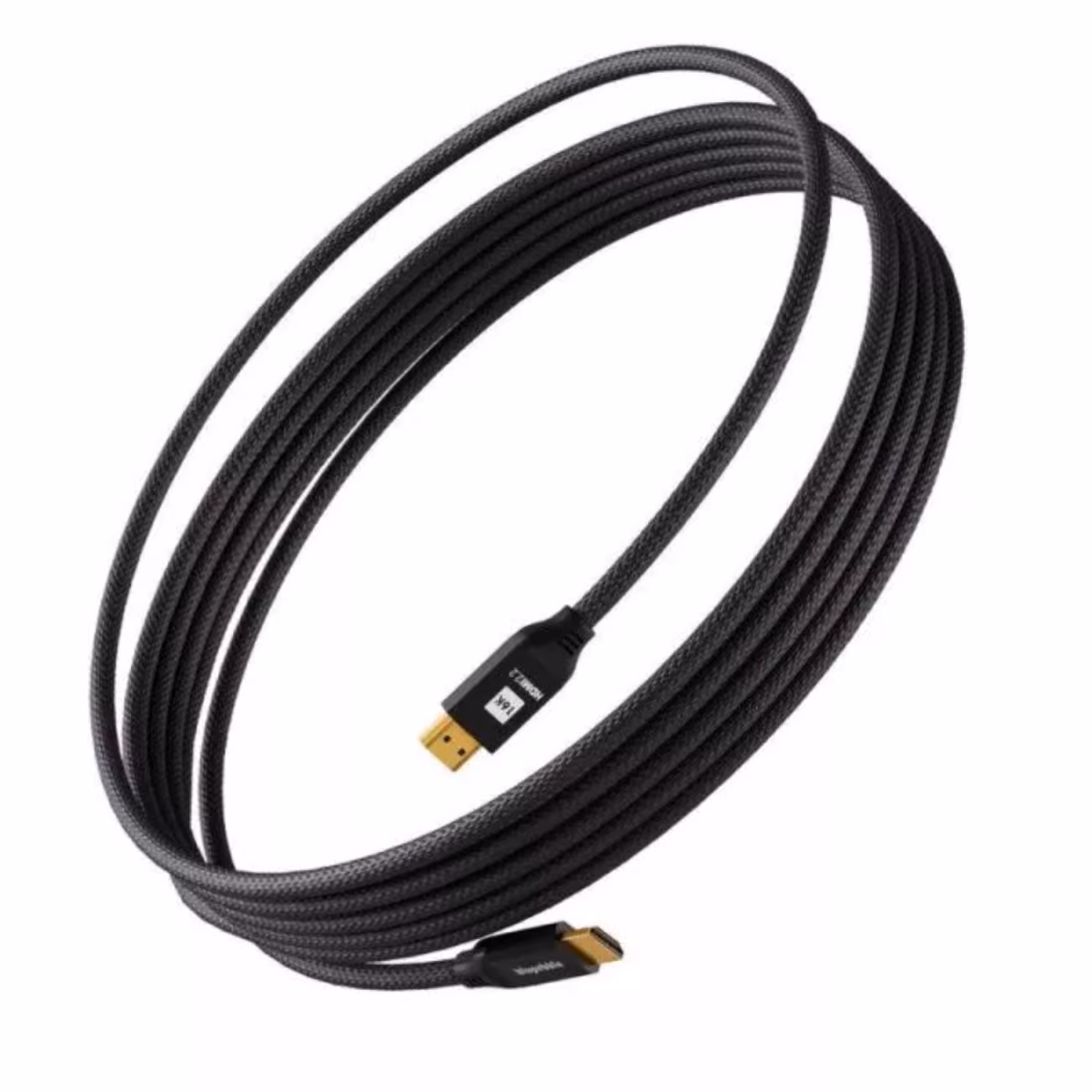 Blupebble 16K HDMI To HDMI 2.2 Aluminum Housing Support 16K 60z Cable 2m Black BP HD16KGEN2 AG2 BK 2